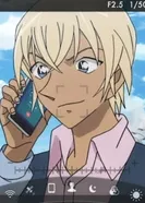 Постер Детектив Конан: Тайный звонок Амуро