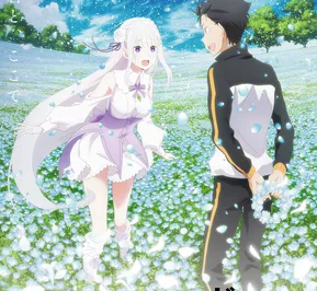 Постер Re:Zero. Жизнь с нуля в альтернативном мире: Снежные воспоминания